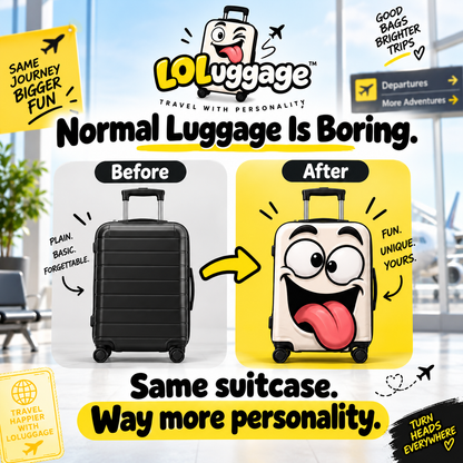 LOLuggage™ Custom Face Cover